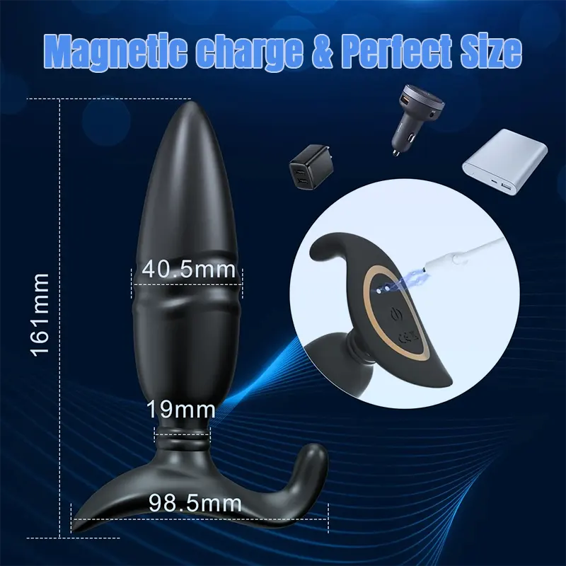 App Remote Control Thrust Anal Vibration Prostate Massager