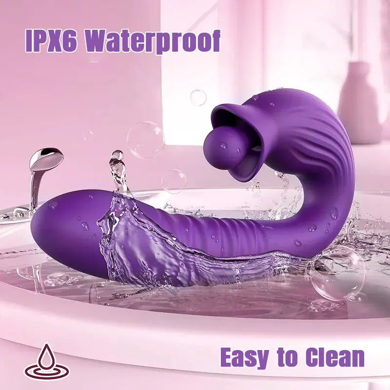 Ciro Thrusting and Licking Vibrator