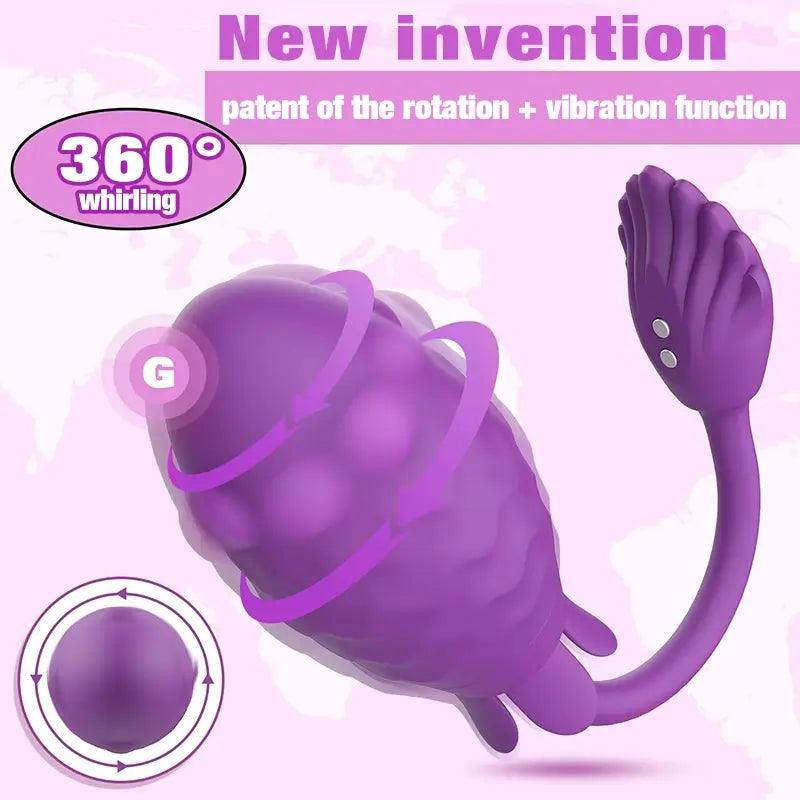 APP Remote Control Whale G-spot Vibrator