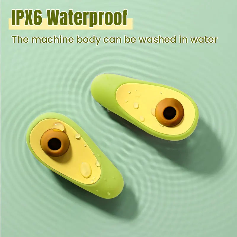 Avocado Clit Sucking Vibrator