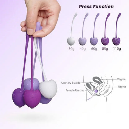 Cherry Advance Vaginal Dumbbell Balls