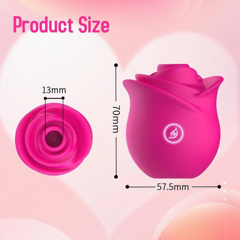 Clitoral Rose Sucker Vibrator