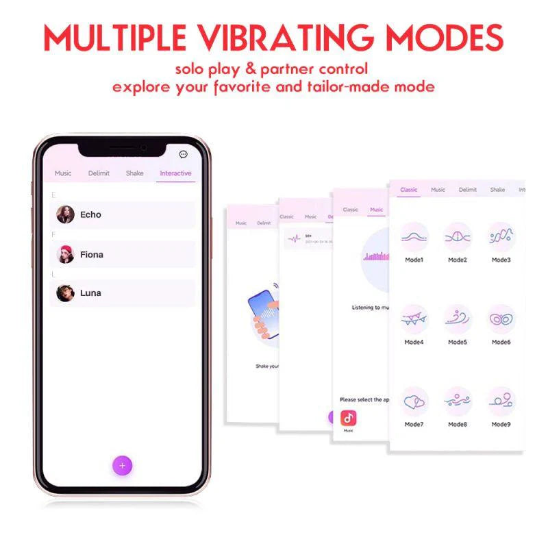 Wireless App-Controlled Wearable Vibrator