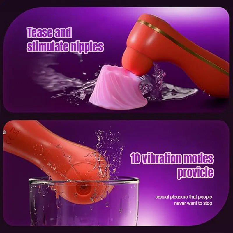 Clitoral Vibrator with 7 Suction & 3 Vibrating Modes