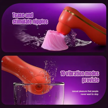Clitoral Vibrator with 7 Suction & 3 Vibrating Modes