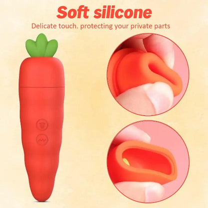 Carrot Sucking Vibrating Pleasure Masturbator