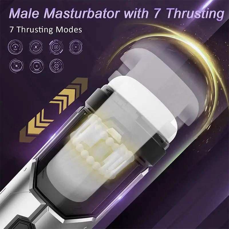 Auto Retractable Smart Heated Masturbation Cup