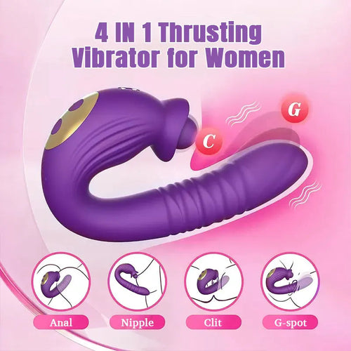 Ciro Thrusting and Licking Vibrator