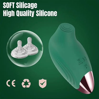 Clitoral Pacifier Female Sucking Vibrator