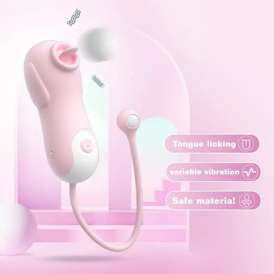 Curious Vibrating Tongue Masturbator