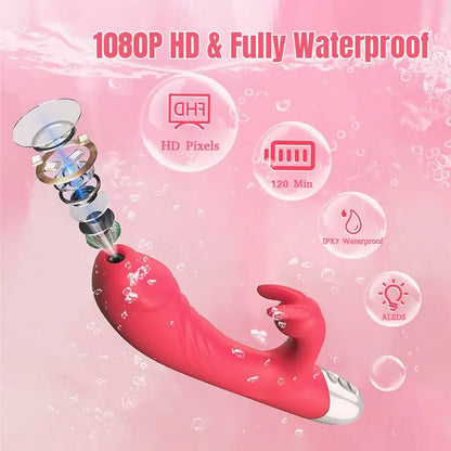 Visual G-Spot Rabbit Vibrator with Camera