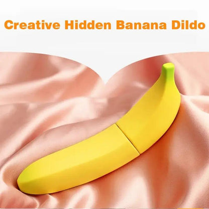 Banana Vibrating Dildo