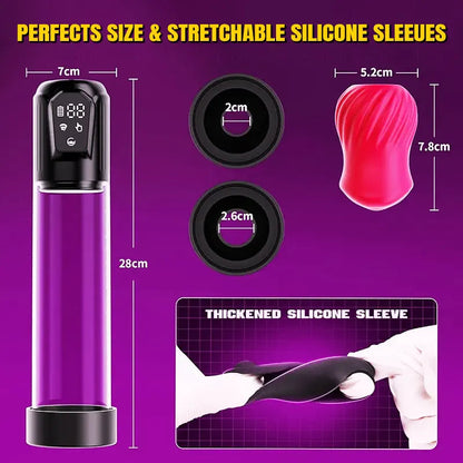 Automatic Sucking Vibrator Penis Pump