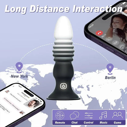 App-Controlled Thrusting Prostate Vibrator