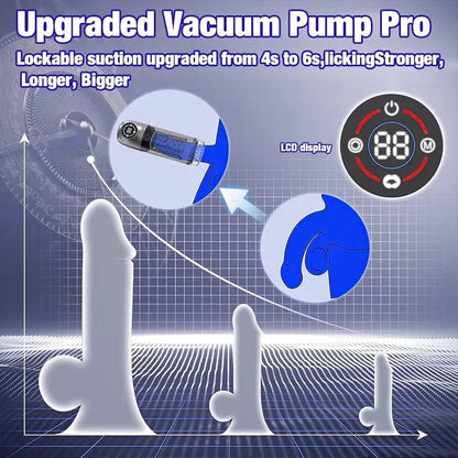 Automatic Vacuum Pump LCD Masturbation Cup