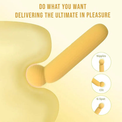 Yellow Note Mini Vibrator