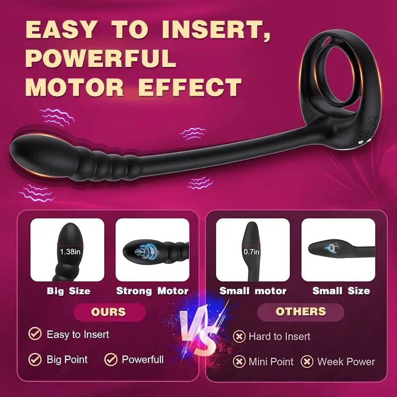 Anal Vibrating Cum Locking Ring