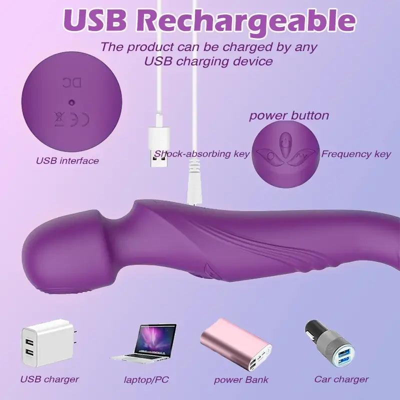 Clit Sucking G-spot AV Stick