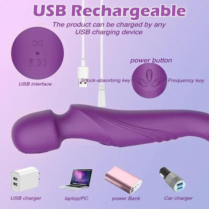 Clit Sucking G-spot AV Stick