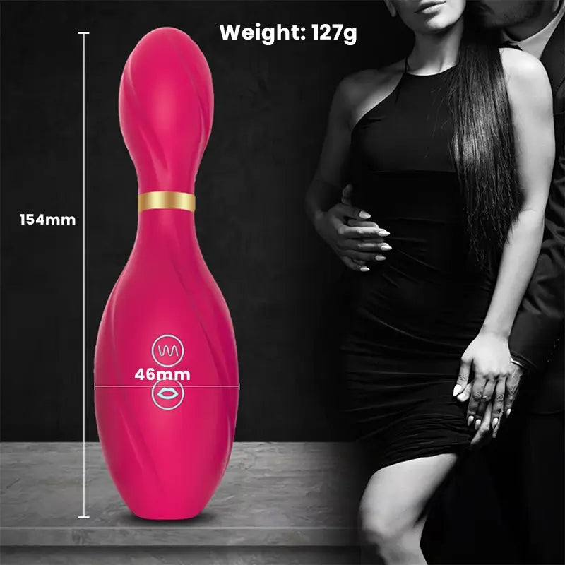 Bowling Ball Sucking Vibrator