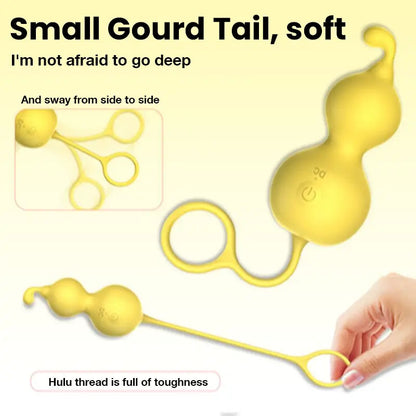 Zucchini Vibrating Masturbation Egg