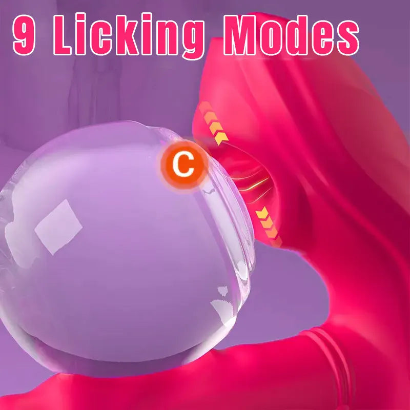 App Control 3-in-1 Clitoris and G-Spot Dildo Vibrator