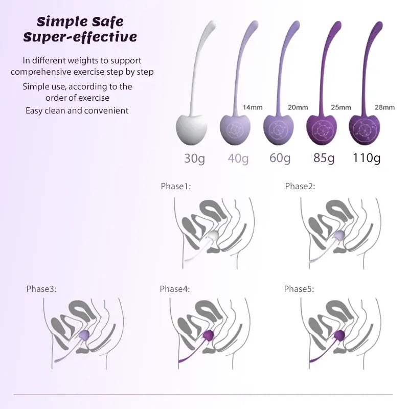 Cherry Advance Vaginal Dumbbell Balls