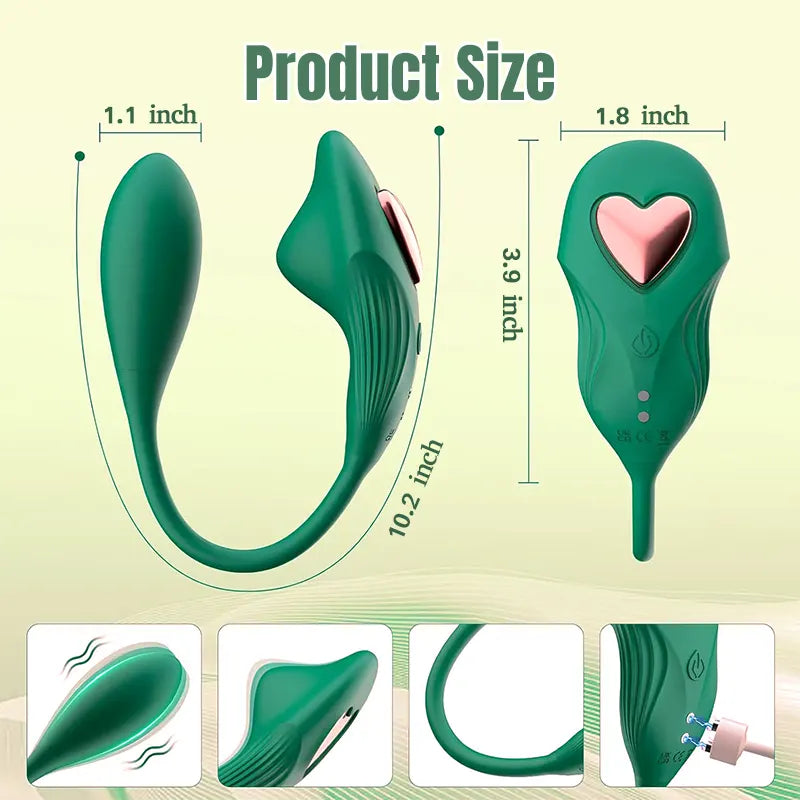 Wearable Butterfly Panty G-Spot Anal Vibrator