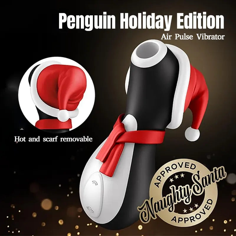 Christmas Penguin Clitoral Sucker