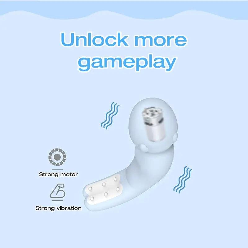 Wearable Squid Clitoral G-spot Vibrator