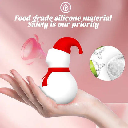 Christmas Snowman Clit Sucker