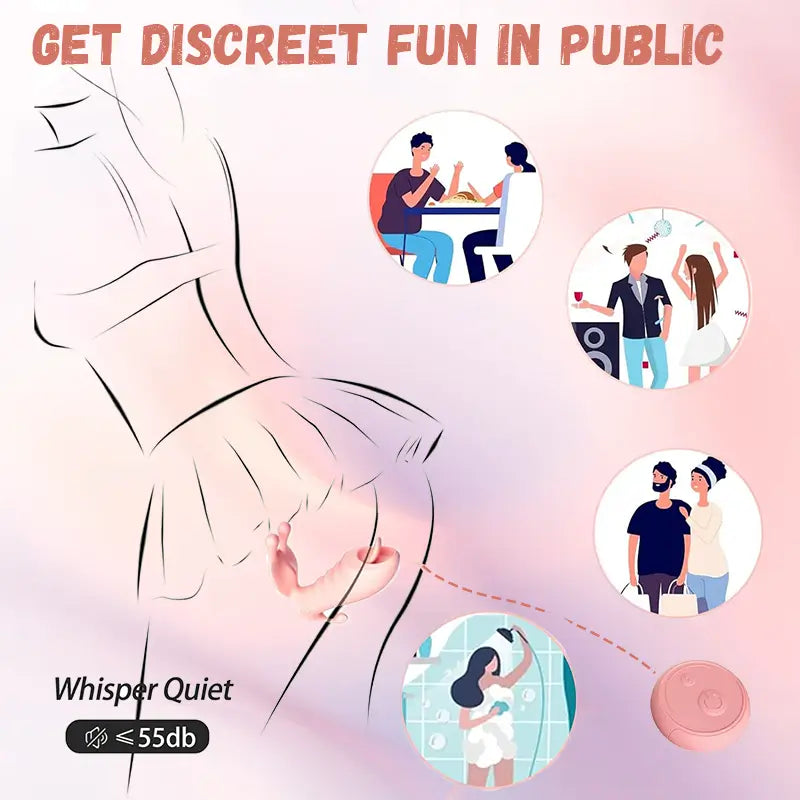 Wireless Remote Wearable Vibrator