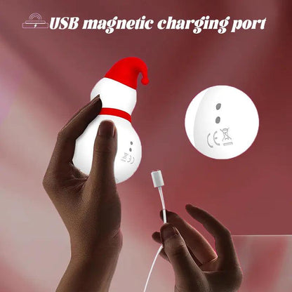 Christmas Snowman Clit Sucker