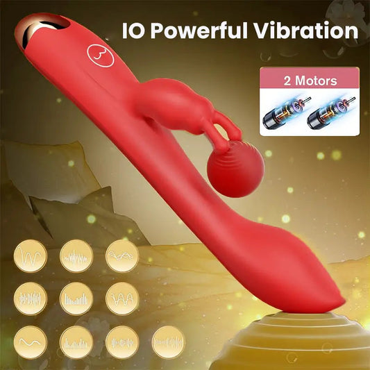 Vibrating Rabbit Massager for G-Spot Stimulation