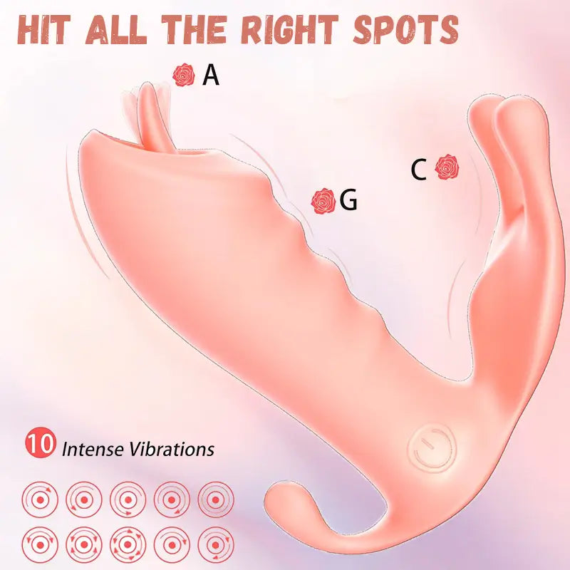 Wireless Remote Wearable Vibrator