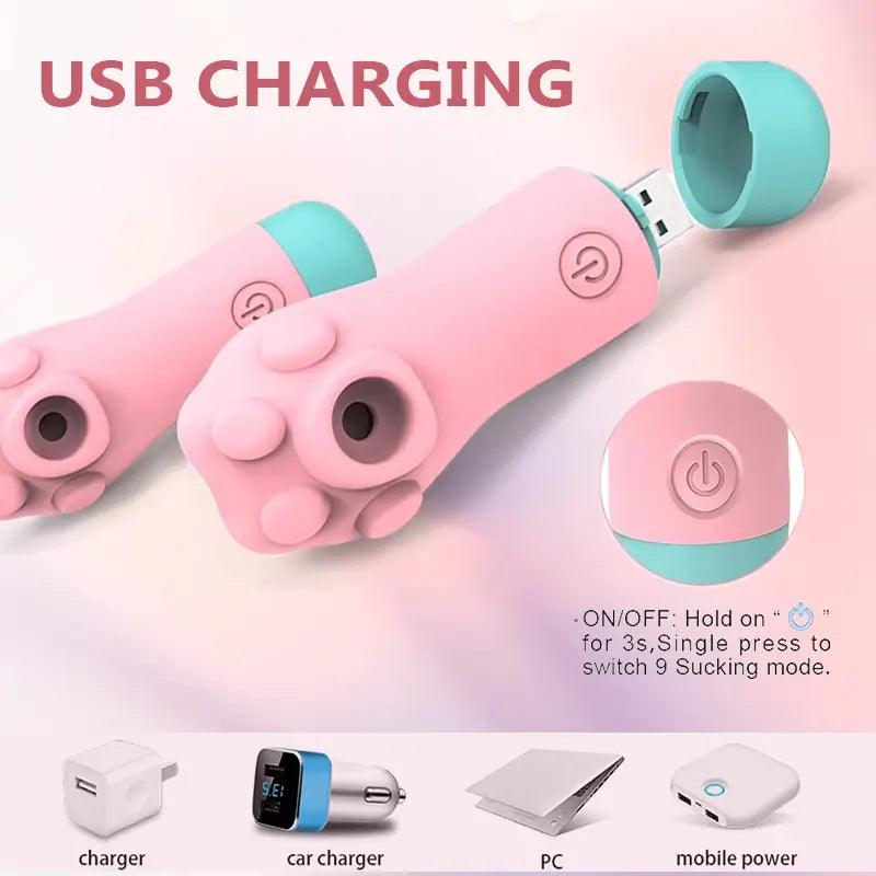 Claw Cat Nipple & Clitoris Massager