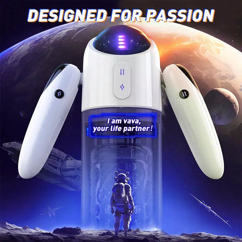 Astronaut Telescopic Swivel Masturbation Cup