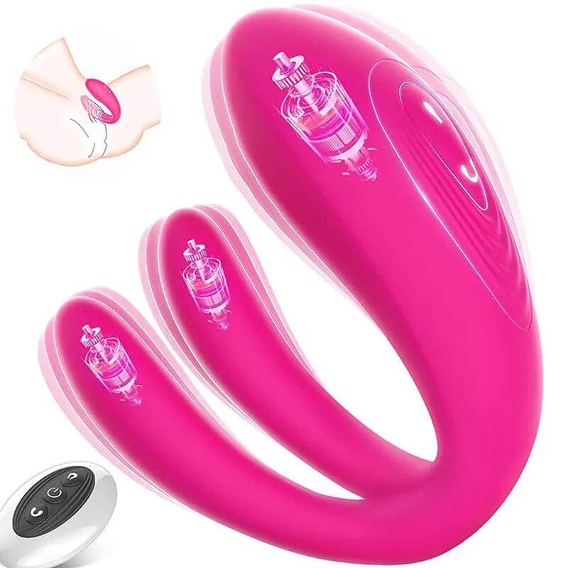Wearable Triple Vibrating Sex Toy