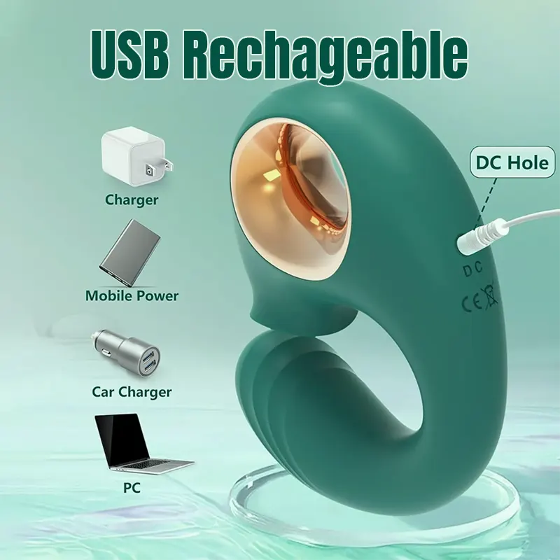 Clitoris Licking G-spot Vibrating Female Sex Toy