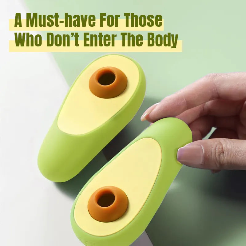Avocado Clit Sucking Vibrator