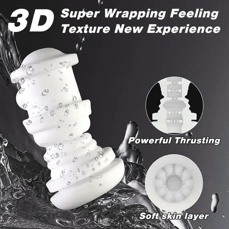Auto Hands-Free Penis Masturbation Cup