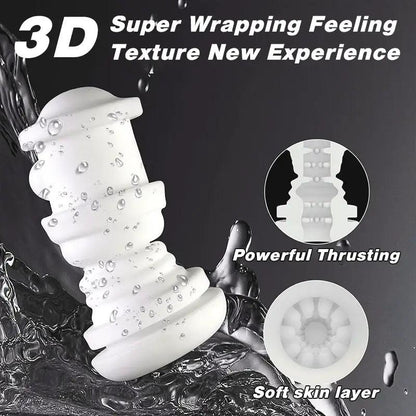 Auto Hands-Free Penis Masturbation Cup