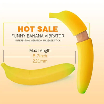 Banana Vibrating Dildo