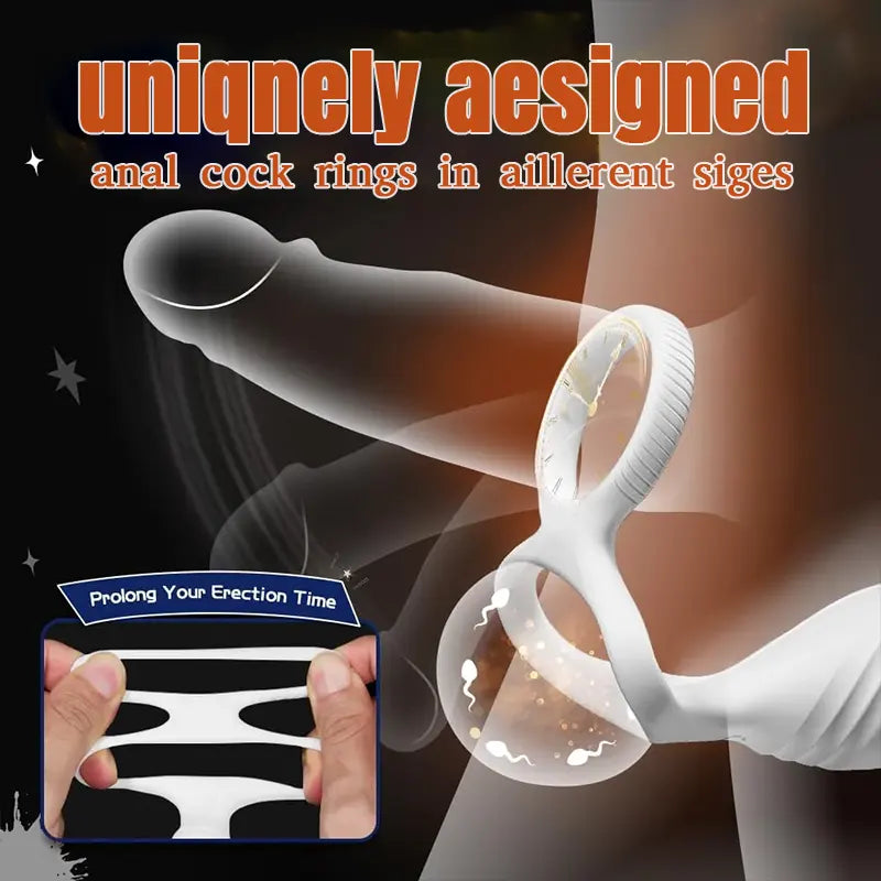 C-type Wearable Vibration Prostate Massager