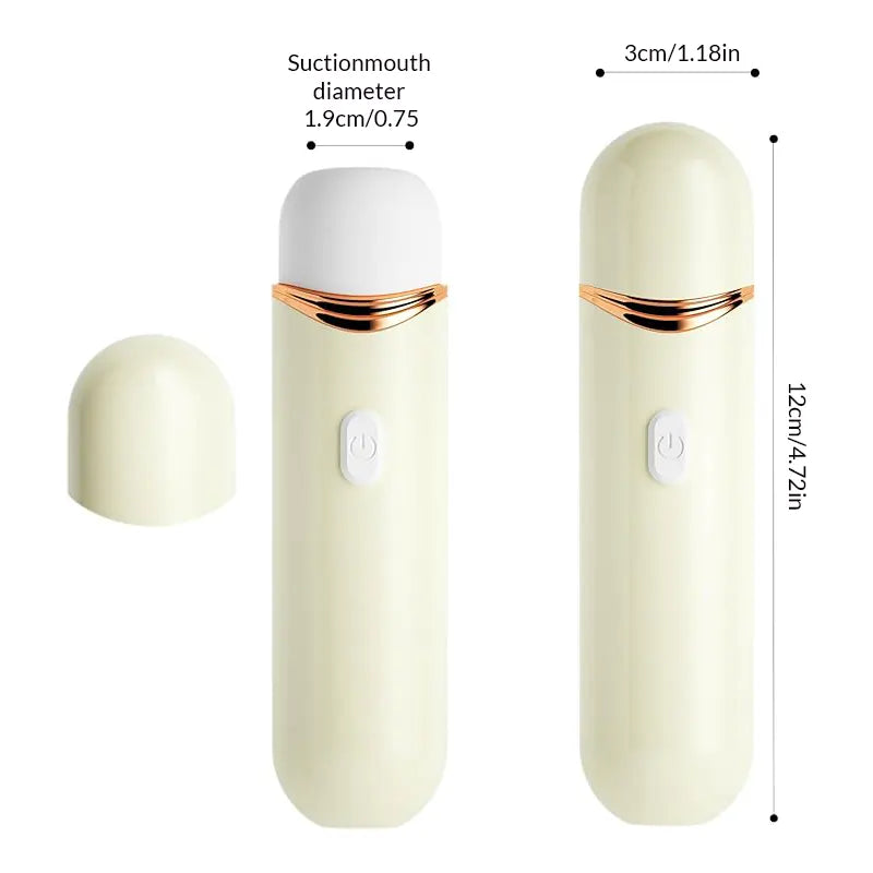 White Mini Bullet Sucking Vibrator