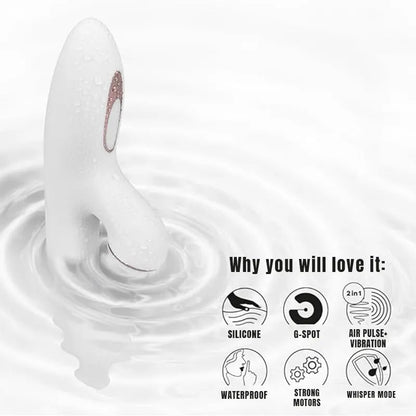 White Rabbit Vibrator Dual Motor Personal Vibrator