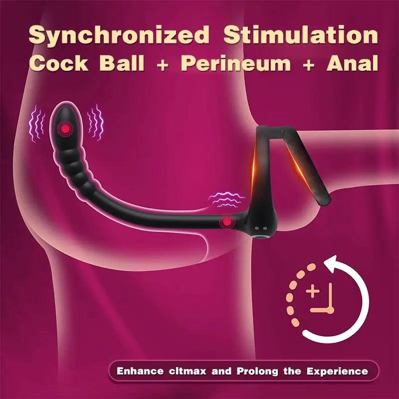 Anal Vibrating Cum Locking Ring