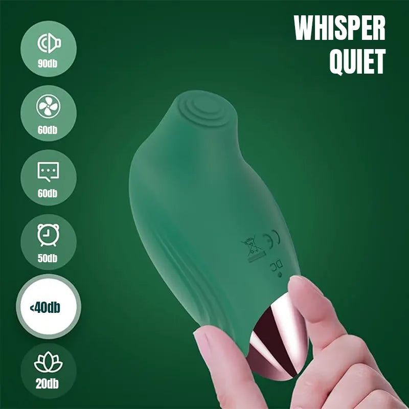 Clitoral Pacifier Female Sucking Vibrator