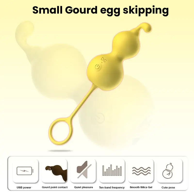 Zucchini Vibrating Masturbation Egg