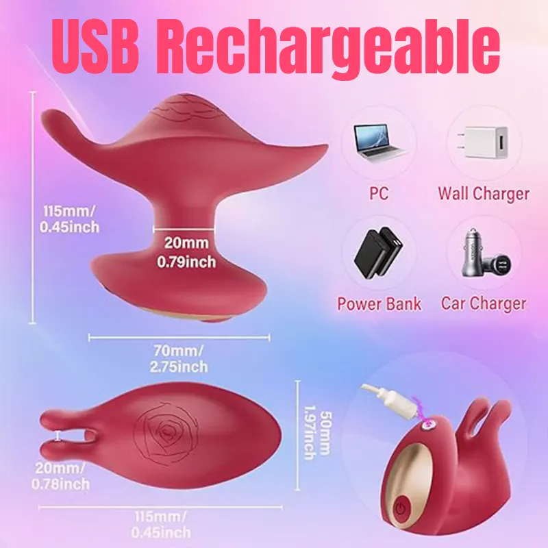 Clitoral Vibrator Rose Sex Toy